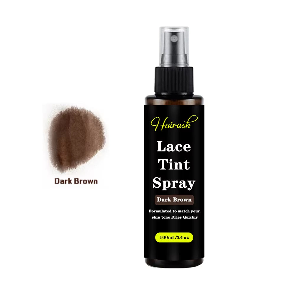 Lace Tint Spray Wig Knots Healer Quick Dry Wig Grids Concealer Hair Tint Mousse for Lace Front Wigs