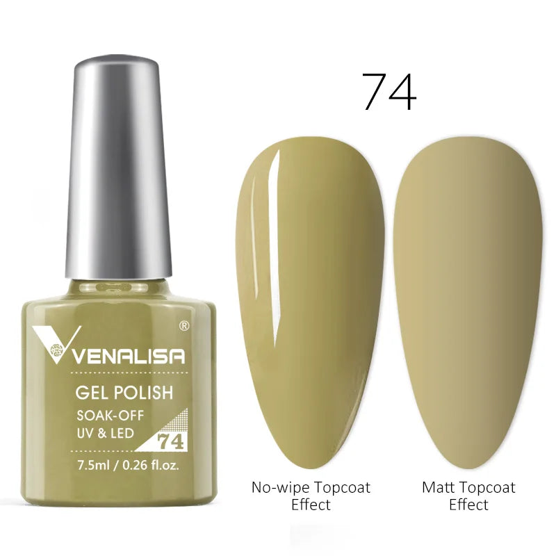 Luxury Color Nail Gel Venalisa Gel Nail Polish Lacquer Soak Off UV LED Long Lasting Nail Gel Varnish Good Price Super Gel Polish