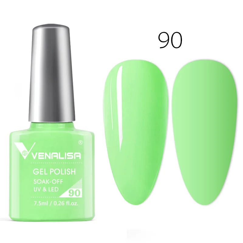 Luxury Color Nail Gel Venalisa Gel Nail Polish Lacquer Soak Off UV LED Long Lasting Nail Gel Varnish Good Price Super Gel Polish