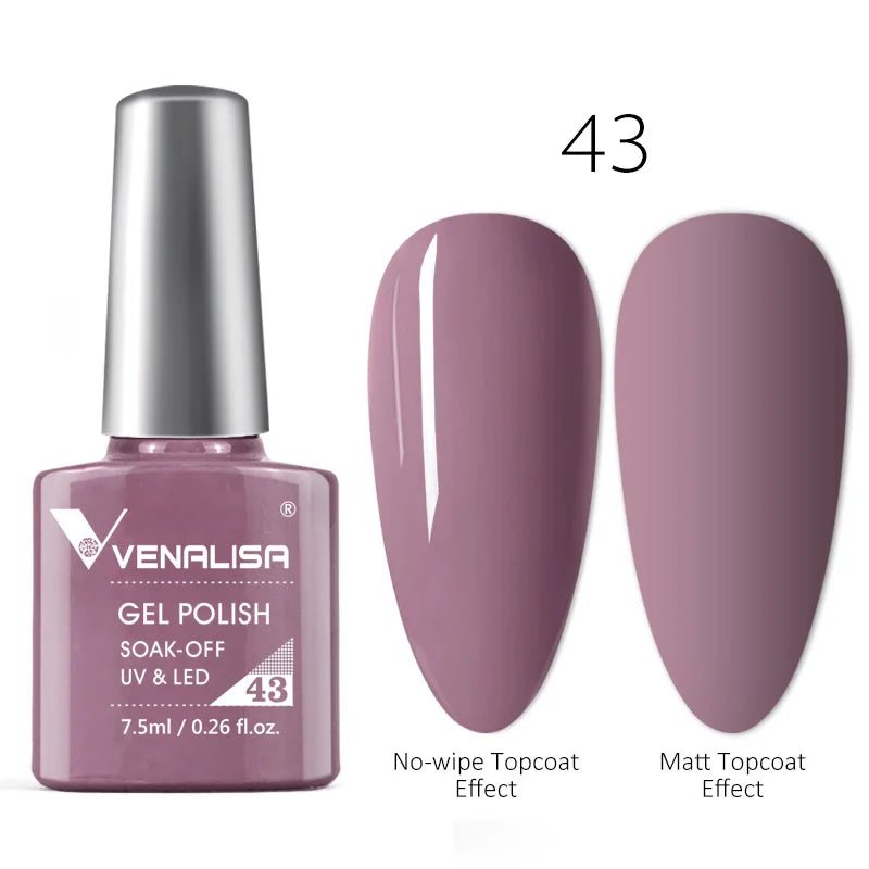 Luxury Color Nail Gel Venalisa Gel Nail Polish Lacquer Soak Off UV LED Long Lasting Nail Gel Varnish Good Price Super Gel Polish