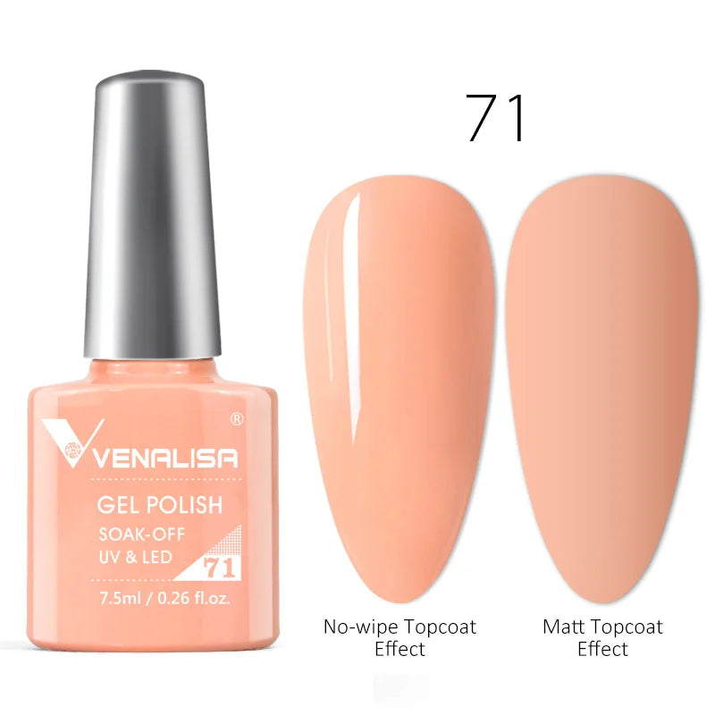 Luxury Color Nail Gel Venalisa Gel Nail Polish Lacquer Soak Off UV LED Long Lasting Nail Gel Varnish Good Price Super Gel Polish