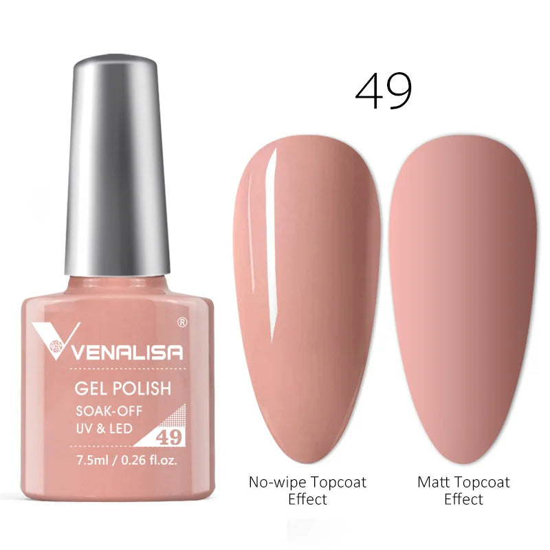 Luxury Color Nail Gel Venalisa Gel Nail Polish Lacquer Soak Off UV LED Long Lasting Nail Gel Varnish Good Price Super Gel Polish