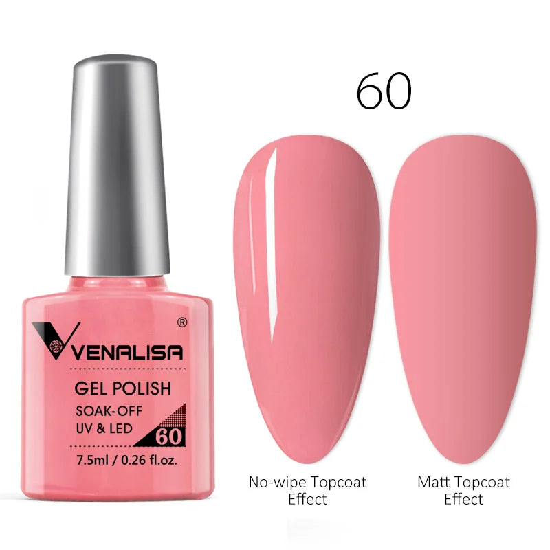 Luxury Color Nail Gel Venalisa Gel Nail Polish Lacquer Soak Off UV LED Long Lasting Nail Gel Varnish Good Price Super Gel Polish