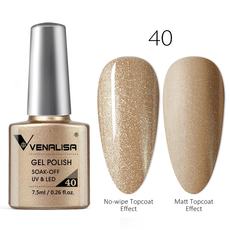 Luxury Color Nail Gel Venalisa Gel Nail Polish Lacquer Soak Off UV LED Long Lasting Nail Gel Varnish Good Price Super Gel Polish