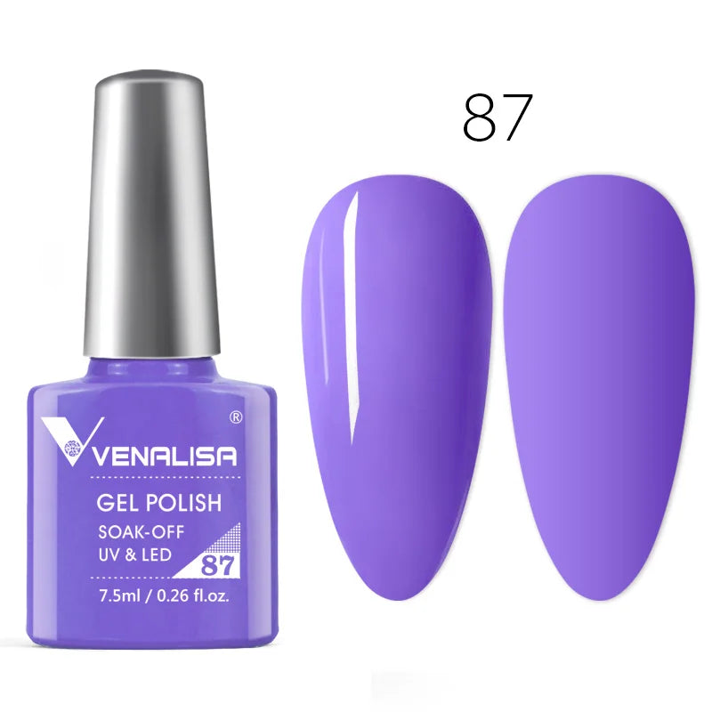 Luxury Color Nail Gel Venalisa Gel Nail Polish Lacquer Soak Off UV LED Long Lasting Nail Gel Varnish Good Price Super Gel Polish