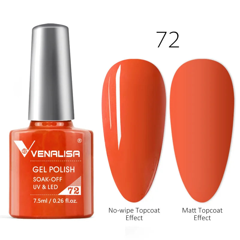 Luxury Color Nail Gel Venalisa Gel Nail Polish Lacquer Soak Off UV LED Long Lasting Nail Gel Varnish Good Price Super Gel Polish