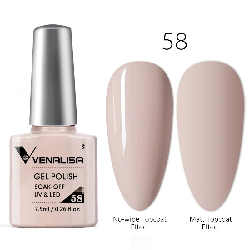 Luxury Color Nail Gel Venalisa Gel Nail Polish Lacquer Soak Off UV LED Long Lasting Nail Gel Varnish Good Price Super Gel Polish