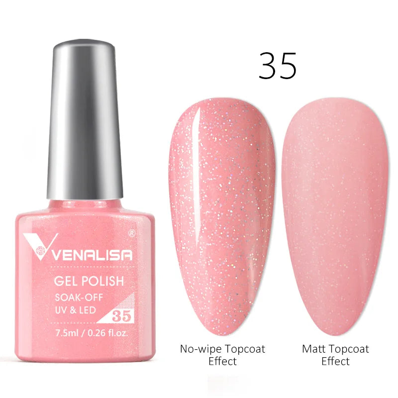 Luxury Color Nail Gel Venalisa Gel Nail Polish Lacquer Soak Off UV LED Long Lasting Nail Gel Varnish Good Price Super Gel Polish