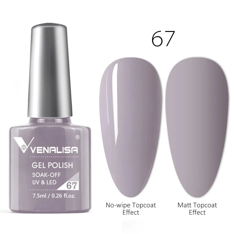 Luxury Color Nail Gel Venalisa Gel Nail Polish Lacquer Soak Off UV LED Long Lasting Nail Gel Varnish Good Price Super Gel Polish