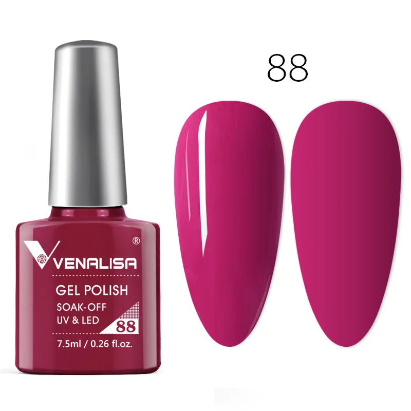 Luxury Color Nail Gel Venalisa Gel Nail Polish Lacquer Soak Off UV LED Long Lasting Nail Gel Varnish Good Price Super Gel Polish