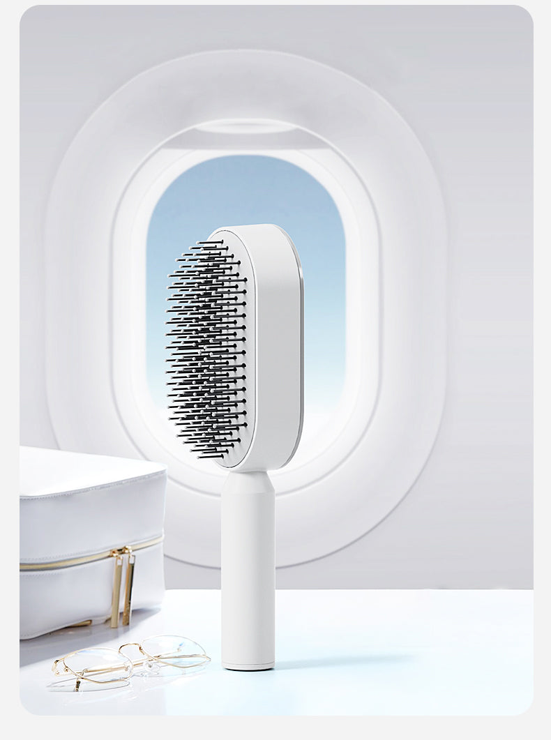 Japan Seiko Mujie Upgraded Press Cleaning Air Cushion Comb Ms. Long Hair Dedicated Airbag Massage Comb