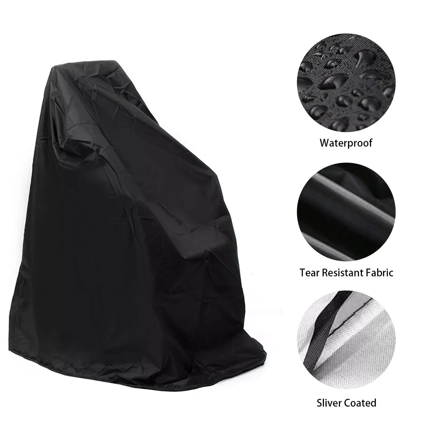 Anti-uv Electric Wheelchair Dust Cover 210d Oxford Cloth Waterproof, Dustproof