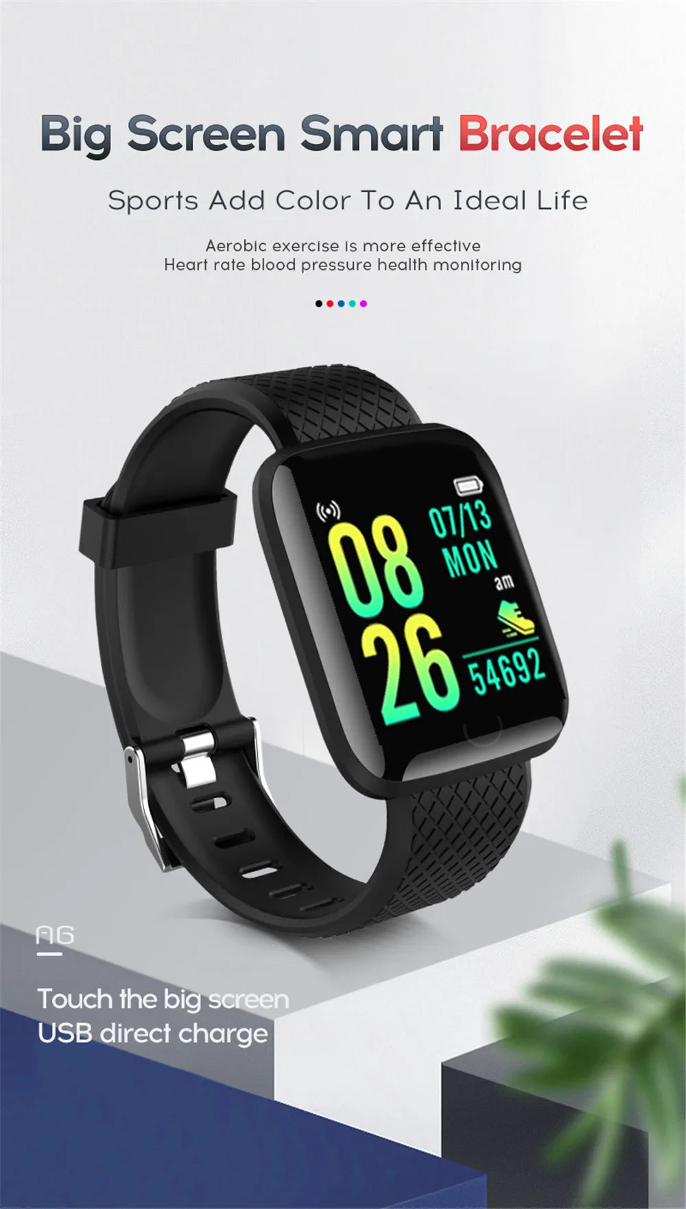 Smartwatch Men Women Kids Watch Electronic Smart Watches D20 Y68 Clock Fitness Monitor Birthday Gift For Xiaomi Huawei Bracelet