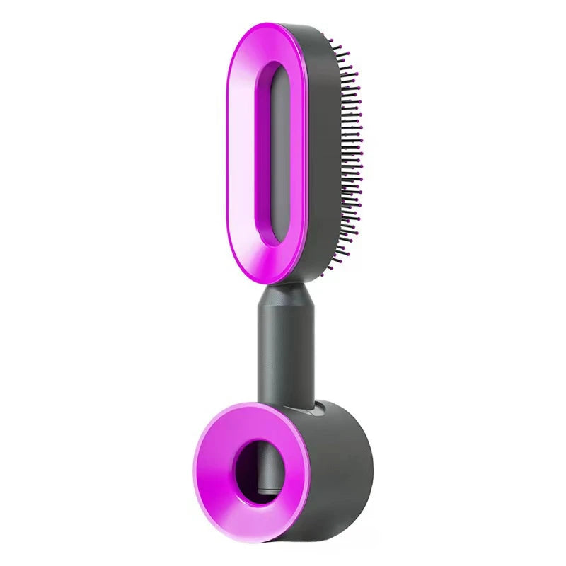 Massage Comb Hair Brush Self Cleaning Hair Brush for Women One-Key Quick Hair Comb 3D Air Cushion Hair Styling Tools Airbag Comb