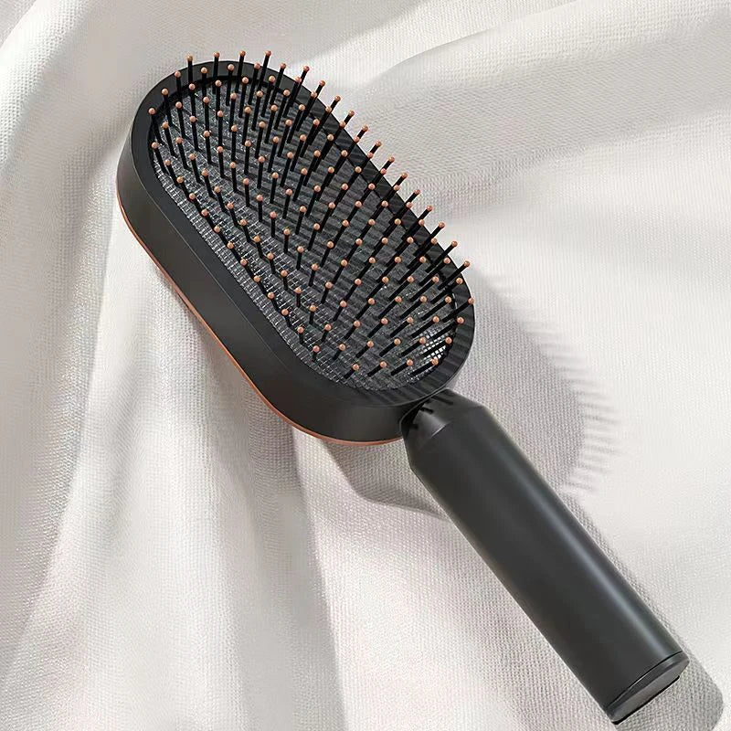 Massage Comb Hair Brush Self Cleaning Hair Brush for Women One-Key Quick Hair Comb 3D Air Cushion Hair Styling Tools Airbag Comb