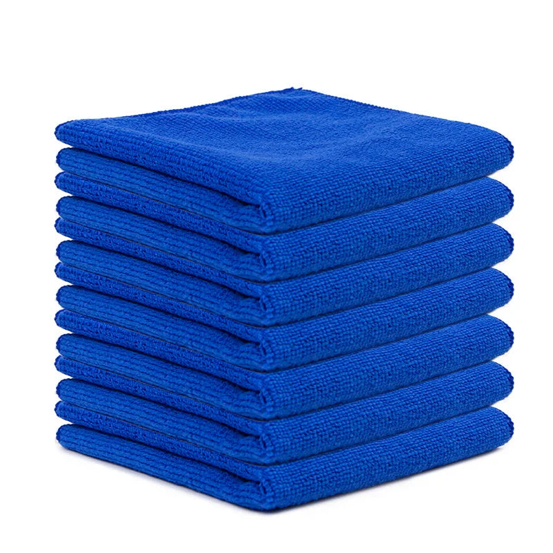 1-20Pcs Microfiber Towels Car Wash Drying Cloth Towel Household Cleaning Cloths Auto Detailing Polishing Cloth Home Clean Tools