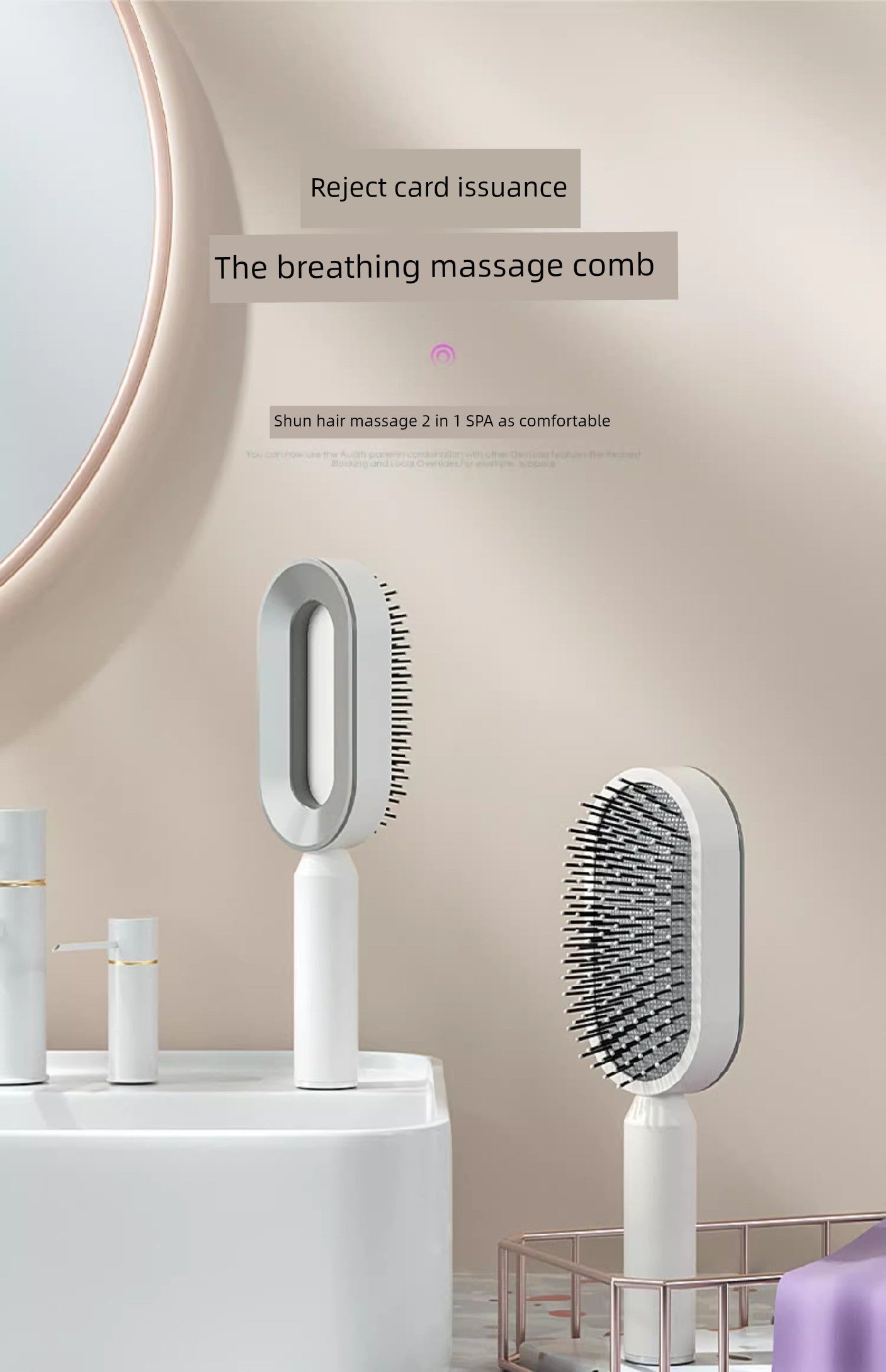 For Women Only Air Cushion Comb Long Hair Comb For Home Comb Airbag Comb Female Scalp Comb Internet Celebrity Classy Massage Comb