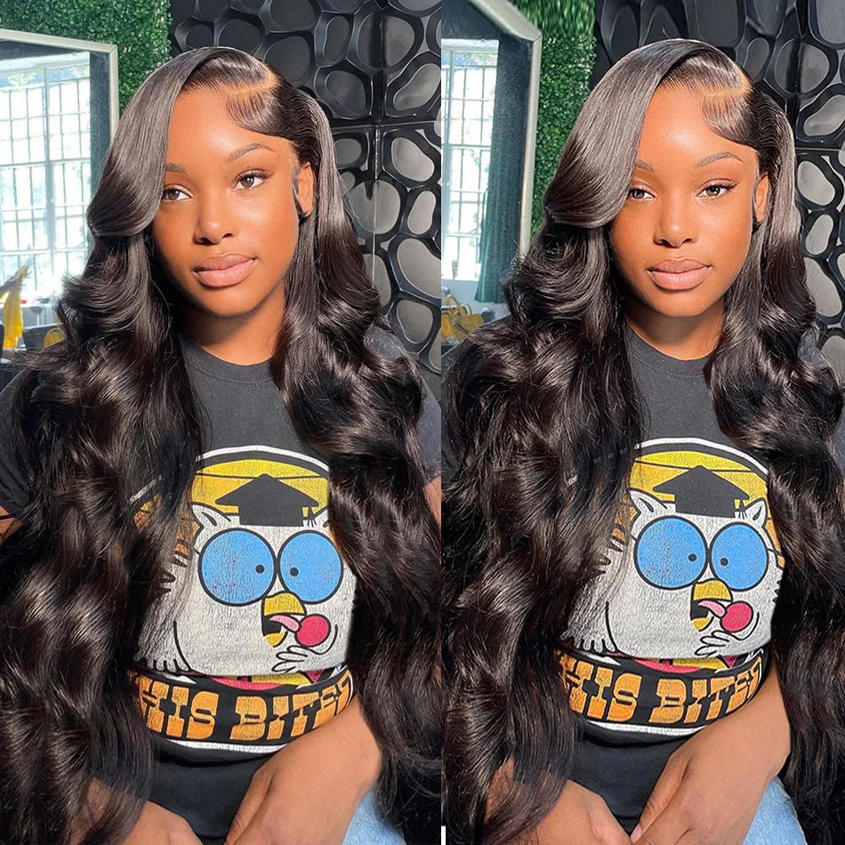 30 40 50 Inch 13x4 13x6 HD Body Wave Lace Front Wig Pre Plucked Loose Wave Lace Frontal Wig 100% Human Hair Wigs Black Women