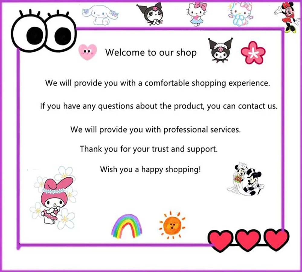 Anime 10Pcs/Set Sanrio Self-ink Stamps Hello Kitty Kuromi Melody Cinnamoroll Face Seal Diy Painting Photo Album Stamp Kids Toys