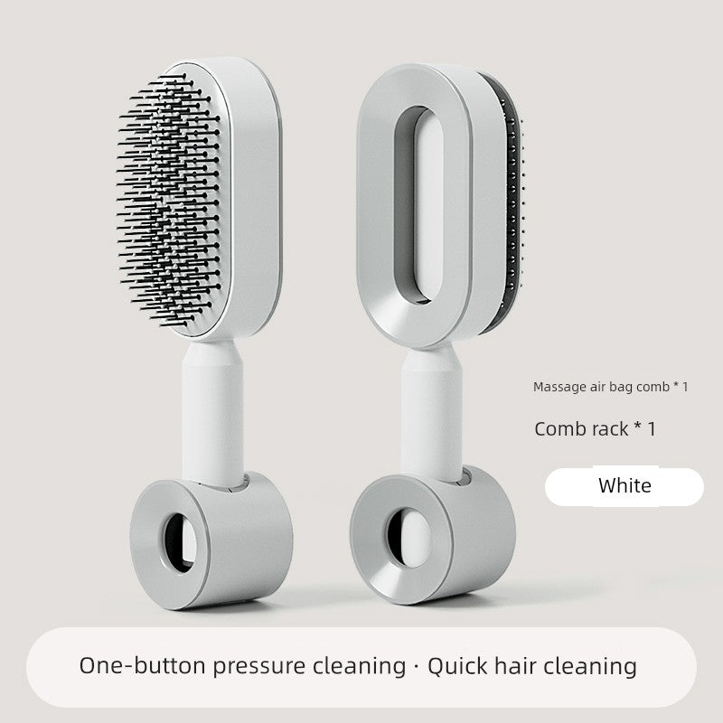 Japan Seiko Mujie Upgraded Press Cleaning Air Cushion Comb Ms. Long Hair Dedicated Airbag Massage Comb