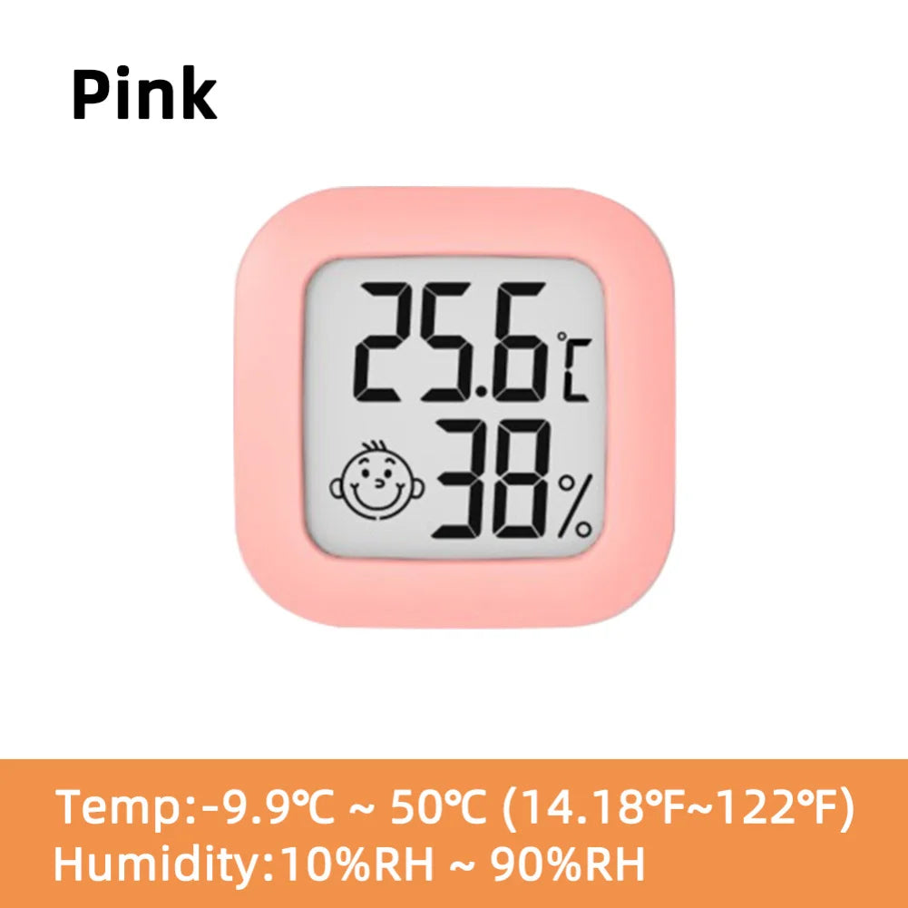 LCD Digital Thermometer Hygrometer Indoor Room Electronic Temperature Humidity Meter Sensor Gauge Weather Station For Home