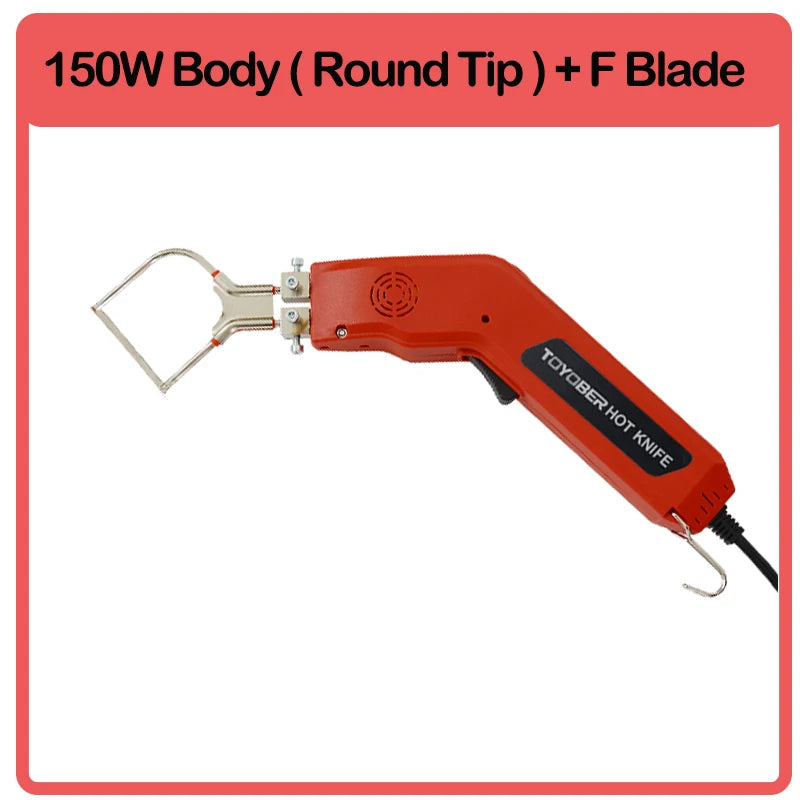 Fabric Cutter Ribbon Cutter Knife Webbing Belts Cutting Thermal Cloth Cutter Electric Heating Knife Kit Hot Knife Rope Cutter