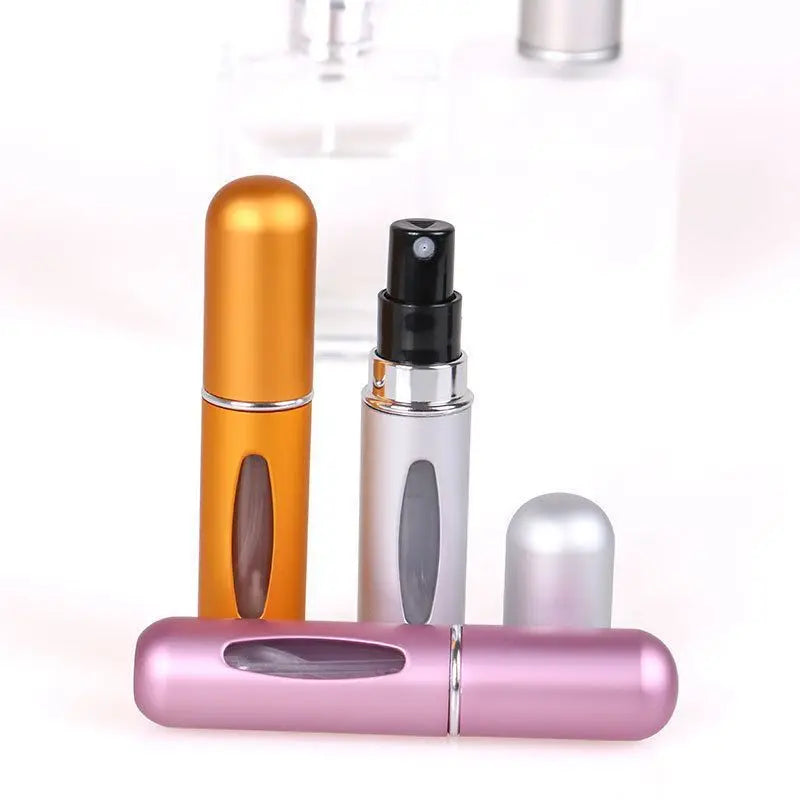 Clearance_5ML Portable Travel Perfume Spray Bottle with Skin Care Tools Convenient and Easy to Carry Great for On-the-go Use and