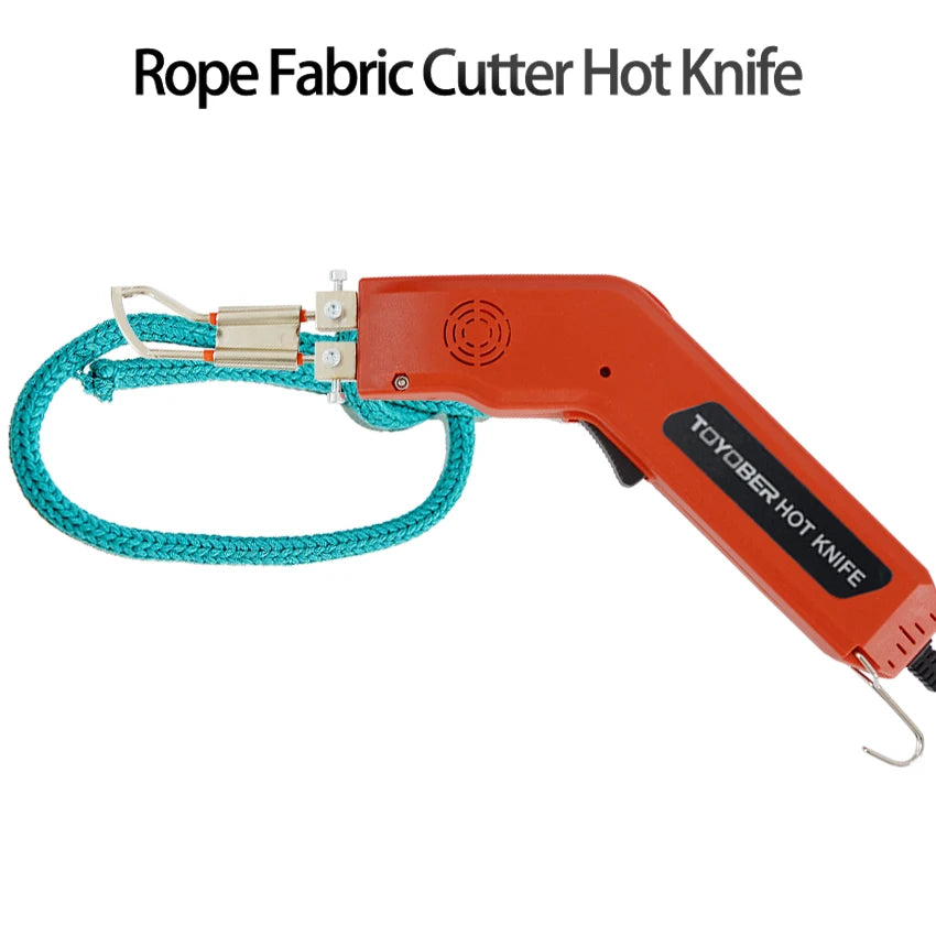 Fabric Cutter Ribbon Cutter Knife Webbing Belts Cutting Thermal Cloth Cutter Electric Heating Knife Kit Hot Knife Rope Cutter