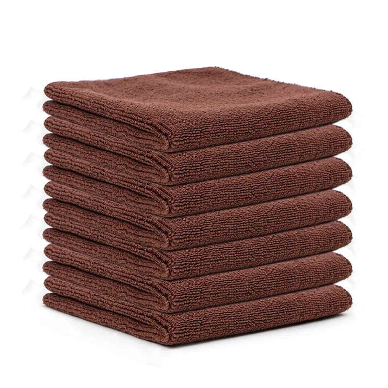 1-20Pcs Microfiber Towels Car Wash Drying Cloth Towel Household Cleaning Cloths Auto Detailing Polishing Cloth Home Clean Tools