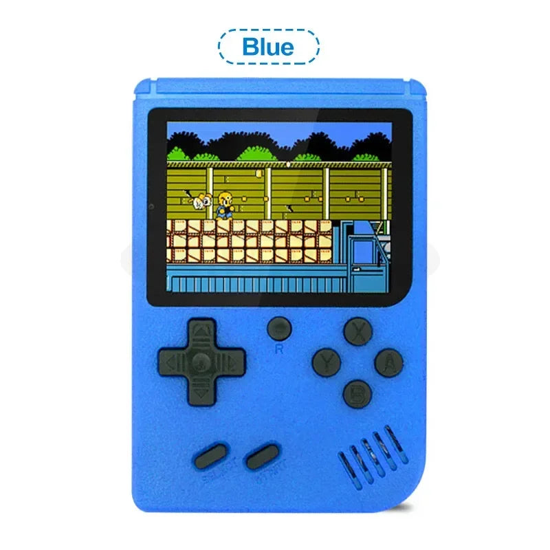 Built-in 400 FC Games with 2.4 Inch LCD Screen Video Game Player Kids Boys Gift for Retro Handheld Game Console