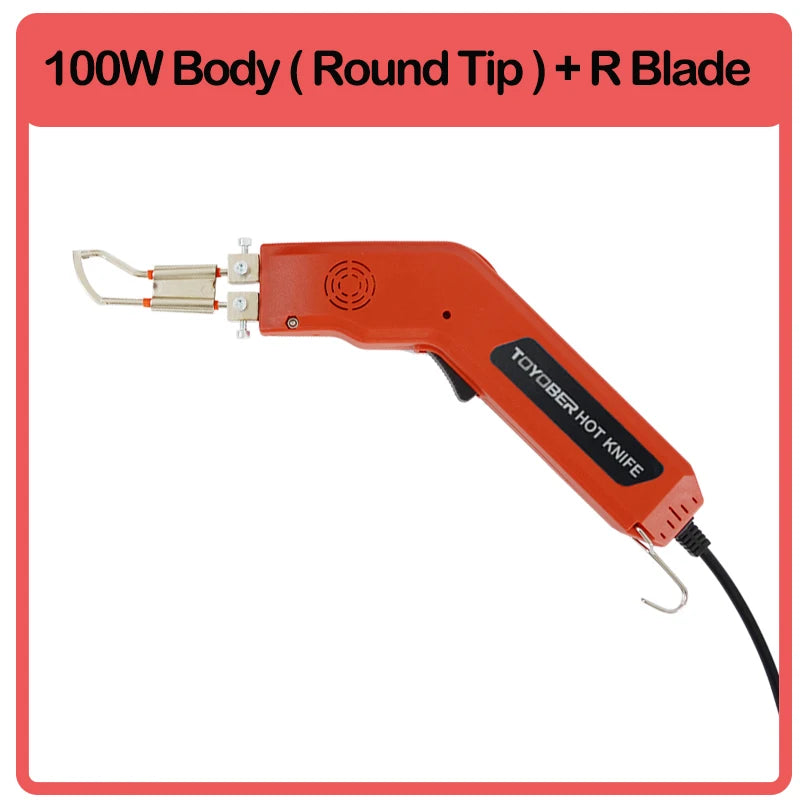 Fabric Cutter Ribbon Cutter Knife Webbing Belts Cutting Thermal Cloth Cutter Electric Heating Knife Kit Hot Knife Rope Cutter