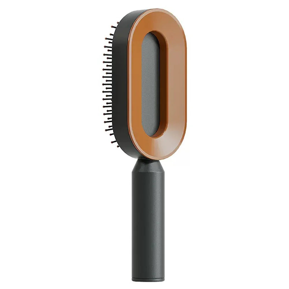 Self Cleaning Hair Brush Massage Home Hair Comb Anti-Static Hairbrush 3D Air Cushion Hair Brushes Hairdressing Styling Hair Tool