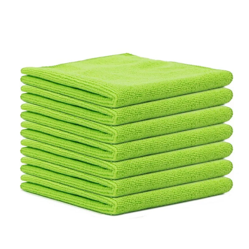 1-20Pcs Microfiber Towels Car Wash Drying Cloth Towel Household Cleaning Cloths Auto Detailing Polishing Cloth Home Clean Tools