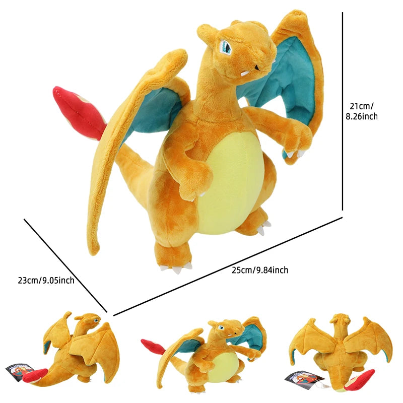 Mega Pokemo Charizard Plush Toys Mega Evolution X & Y Charizard Plush Toy Doll Charizard Stuffed Animals Toys Christmas Gifts