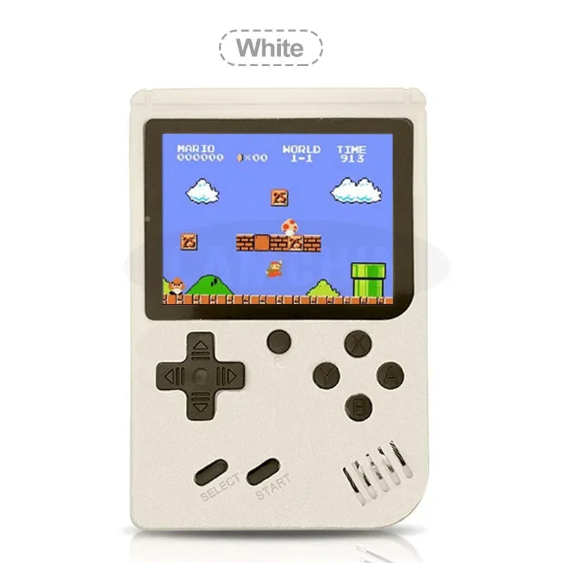 Built-in 400 FC Games with 2.4 Inch LCD Screen Video Game Player Kids Boys Gift for Retro Handheld Game Console