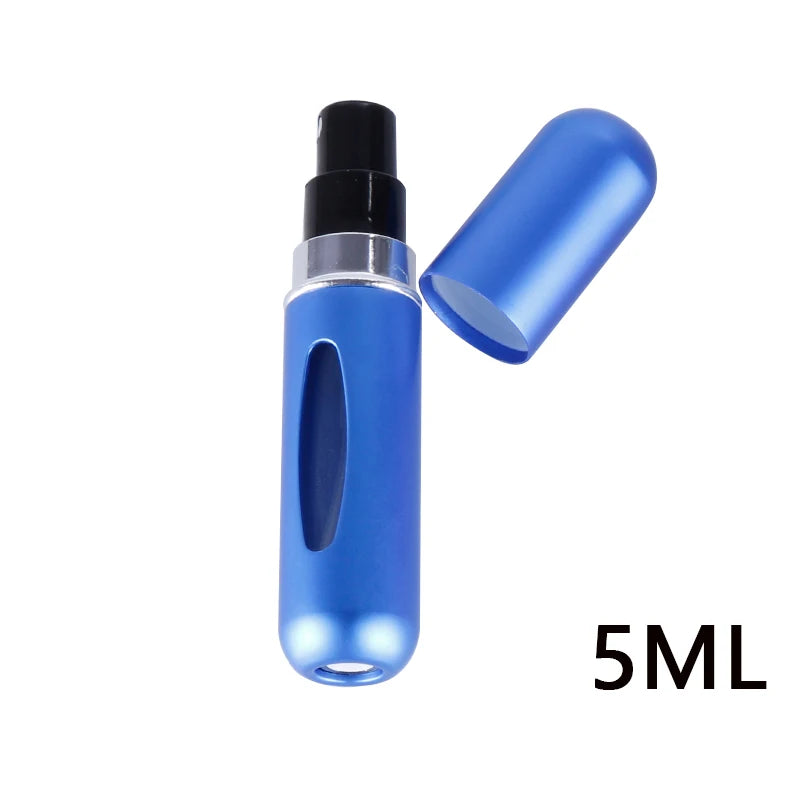 5ml Bottom Charge Perfume Refillable Bottle Liquid Container For Cosmetics Spray Bottling Dispenser Press Head Portable Travel