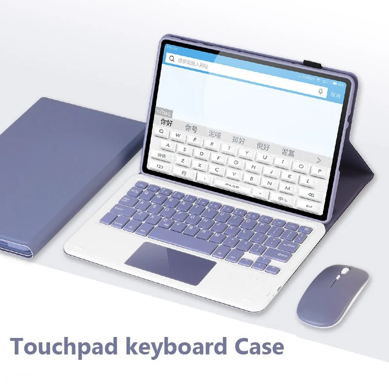 Detachable Trackpad Keyboard Case for Lenovo Tab M11 11 2024 for Lenovo Xiaoxin Pad 11 Inch 2024 Bluetooth Keyboard Flip Cover