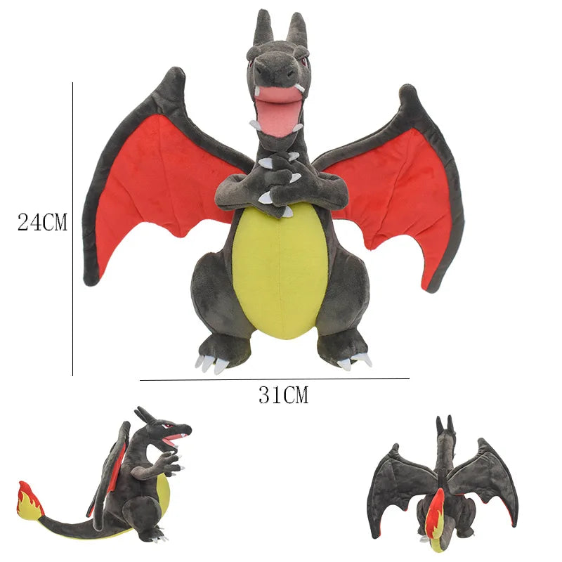 Mega Pokemo Charizard Plush Toys Mega Evolution X & Y Charizard Plush Toy Doll Charizard Stuffed Animals Toys Christmas Gifts