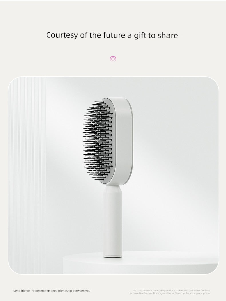 Japan Seiko Mujie Upgraded Press Cleaning Air Cushion Comb Ms. Long Hair Dedicated Airbag Massage Comb