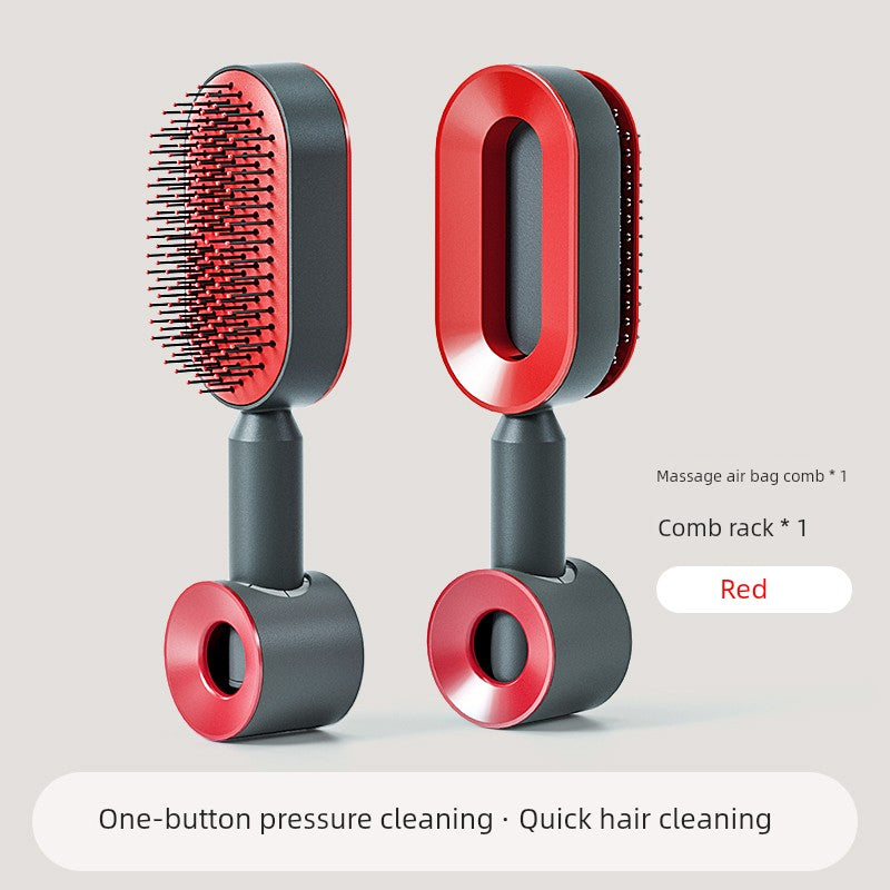 Japan Seiko Mujie Upgraded Press Cleaning Air Cushion Comb Ms. Long Hair Dedicated Airbag Massage Comb