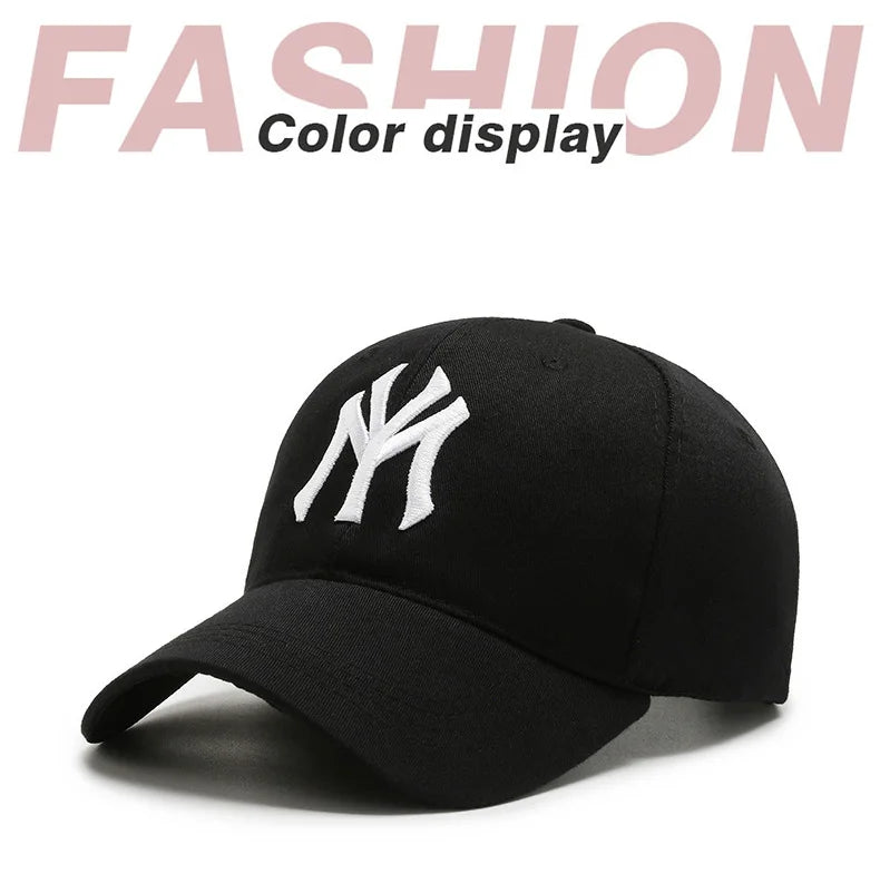 Fashion Letters Embroidery Baseball Caps Women Men Snapback Cap Female Male Visors Sun Hat Unisex Adjustable Cotton Trucker Hats