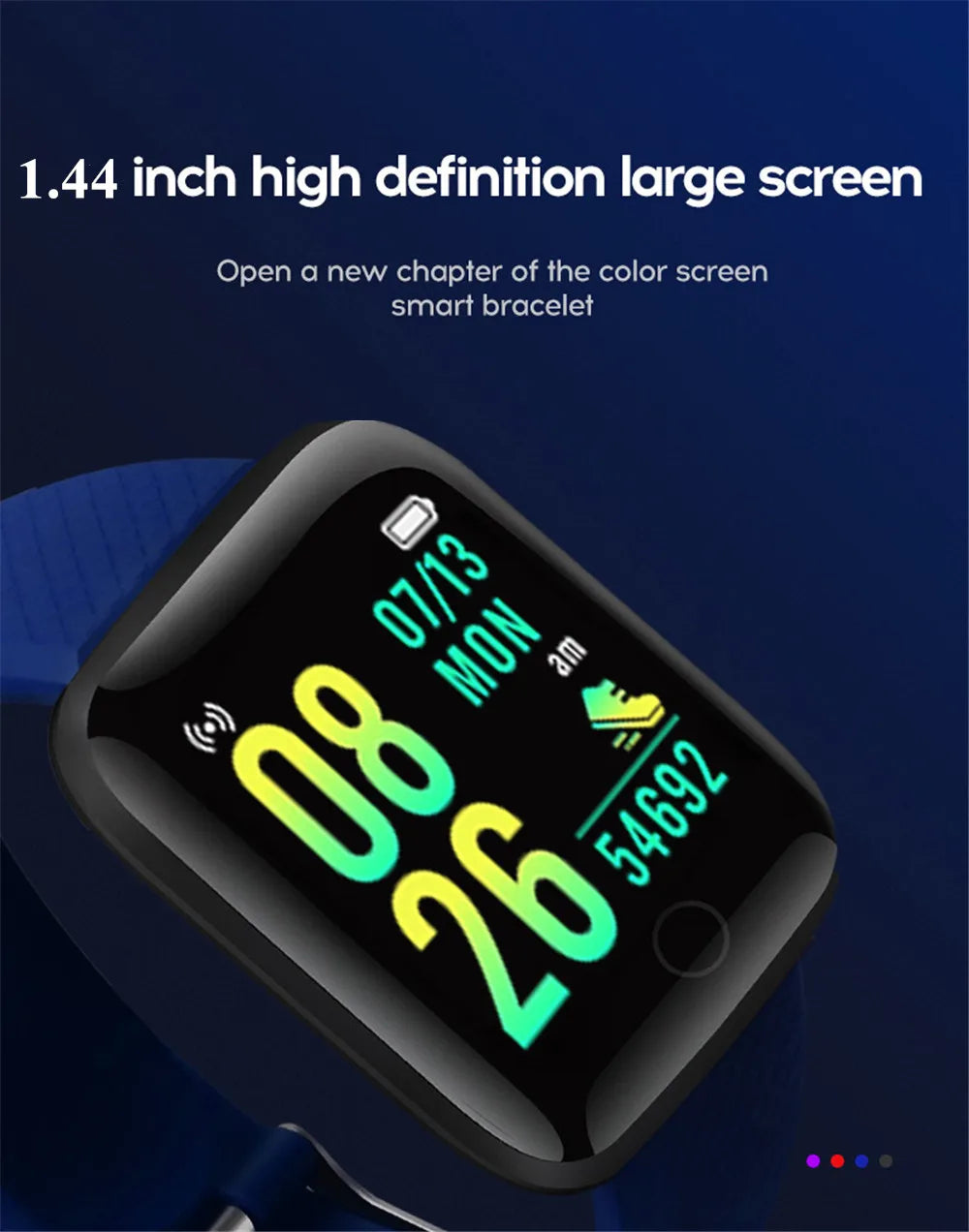 Smartwatch Men Women Kids Watch Electronic Smart Watches D20 Y68 Clock Fitness Monitor Birthday Gift For Xiaomi Huawei Bracelet